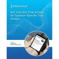 Not Just Any Trial: A Case for Sponsor-Specific Trial Finders